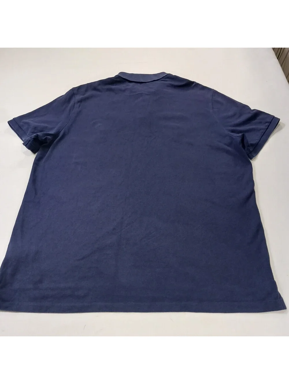 Polo Ralph Lauren Embroidered Big Logo Gold Pony Men's Blue Rare Polo Shirt XL